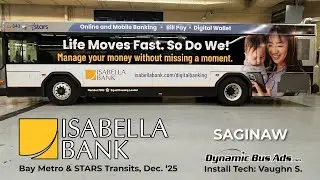Isabella Bank Bay City & Saginaw Rolling Billboards 2026