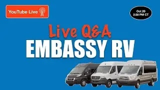 Вопросы и ответы в прямом эфире с EMBASSY RV ❌ дрова ❌ пропан ❌ черный бак ❌ солнечная энергия ✅ подходит для ТСЖ