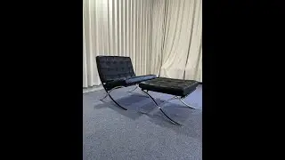 Buy at affordable price made in China barcelona chair replica vs original  #loungechair #chair