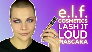 e.l.f. cosmetics' LASH IT LOUD Mascara (Straight & Thin Lash Review)