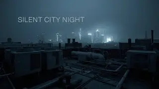 Lunar Drift &bull; City Silent Sleep | Industrial Night | 3 Hours