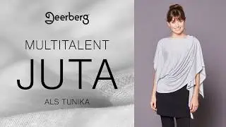 Schal binden als Tunika