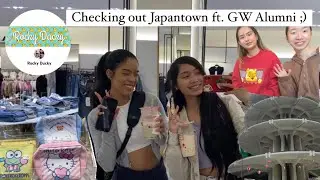 Checking out Japantown ft. GW Alumni - Rocky Ducky