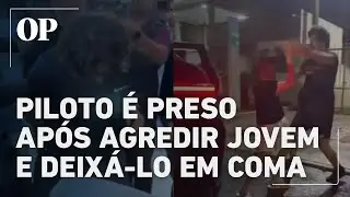 Piloto Pedro Turra &eacute; preso no DF ap&oacute;s agredir adolescente por conta de chiclete; jovem est&aacute; na UTI