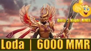 Dota 2 LodA 6000 MMR Legion Commande Ranked Match Gameplay!