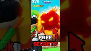 OMG! 🥳 i Got FREE SECRET PET in Bubble Gum Simulator INFINITY! #shorts