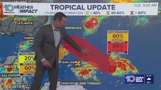 Tracking the Tropics: Hurricane Gabrielle, two other invests in the Atlantic