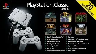 FULL Playstation Classic Games List