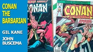John Buscema - Gil Kane - CONAN THE BARBARIAN! And The Art of Comicbook Inking by Gary Martin