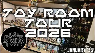 TOY ROOM TOUR 2026 - STAR WARS - TMNT - NECA - LOTR