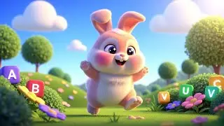 A Park Full of Letters! Hop Hop Bunny Goes on an ABC Hunt 🐰🔤 | Nursery Rhymes for Kids