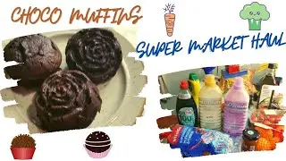 SUPER MARKET HAUL /CHOCO MUFFINS / TIP FOR ESPRESSO COFFEE ~Flora's Dek Den