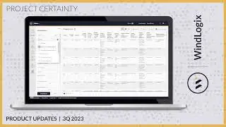 WindLogix Product Updates - Project Certainty
