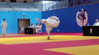 Examen 1er Dan de Judo de César Velayos del Club deportivo J. Ramos