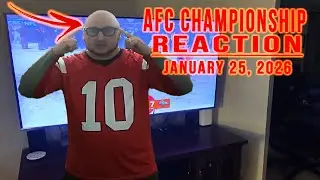 I react to Patriots vs Broncos AFC Championship January 25, 2026! 🏈