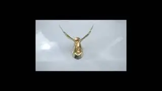 Eagle 3D Metal Car Emblem - Fit Hood Decoration with Medium Mesh Wings