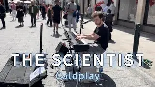 The Scientist - Coldplay | David Hayden cover on Grafton Street