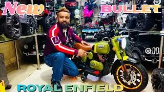 Mini bullet  Royal Enfield Toy Version 😲🔥 Bullet Review&rdquo;battery operated bike wholesale toy market￼