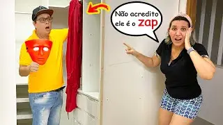 ESPIONEI ELE POR UM DIA!  ELE  É O ZAP GENTE!!