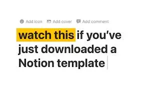 The EASY Way to Set Up Your Notion Dashboard (So It&rsquo;s Actually Useful)