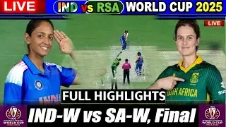 IND vs SA Women's WC FINAL Match Full Highlights | India vs South Africa Women WC 2025 Highlights