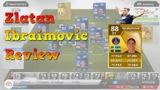 FIFA 13 Zlatan Ibrahimovic Review | In Game Stats + Gameplay THE NOSE HD