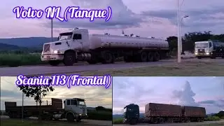 Volvo NL(Tanque) Scania 113(Frontal)🚛🛣️👽