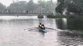 At the Calcutta Rowing Club
