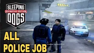 Sleeping Dogs Definitive Edition Mission All Police Job  4k 60Fps