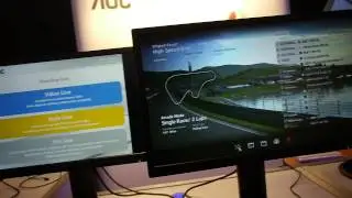 AOC Display LineUp 2013 Hands On