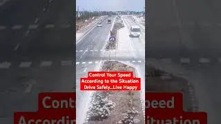 *Safety on the Road*... #safetyroad #drivesafer #safespeeds #speedreduction #safetycar #safedriving