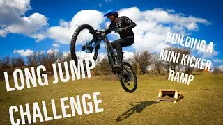 LONG JUMP CHALLENGE // Направих си мини кикър