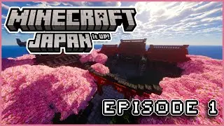 I Built a Japanese Shrine in Minecraft | Timelapse + Cinematic Showcase (60FPS) | JAPAN it UP! E1