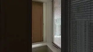 Алюминиевые жалюзи на балкон