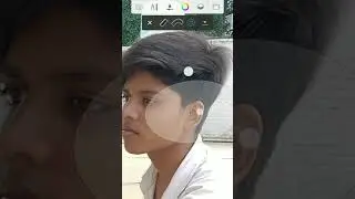 Autodesk Sketchbook Hair cutting and Set editing || Autodesk Sketchbook editing tutorial || #Shorts