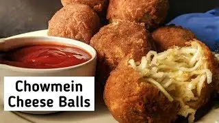 Chowmein Cheese Balls | Homemade Cheese Balls recipe | Ramadan special