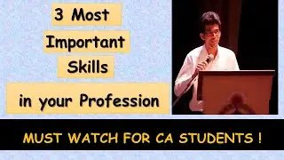 Most important skills to learn during CA Articleship | CA AKS | #ca #cainter #skills