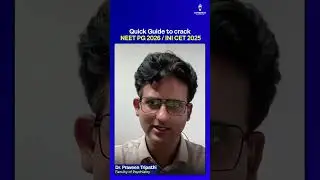 Quick Guide to crack NEET PG 2026 / INI CET 2025 | Dr. Praveen Tripathi #shorts