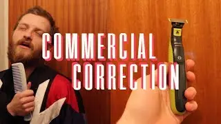 Commercial Correction - Philips OneBlade