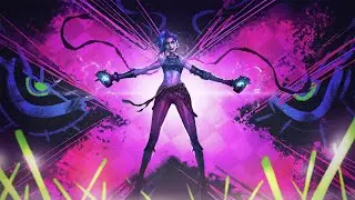 JINX (Arcane) AMV - Let's Get The Party Started (ft. Bring Me The Horizon)