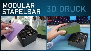 Sortierbox: Stapelbar, Modular - Perfekt als z.B. Schmuckk&auml;stchen