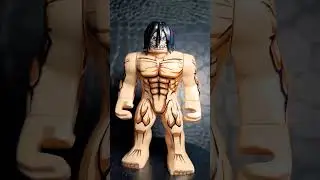 LEGO Unofficial: ATTACK ON TITAN ATTACK TITAN (EREN) #bootleglego #lego #toys #trending #trend #aot