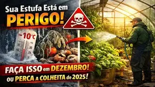 Sua Estufa Está em PERIGO! Faça ISSO em Dezembro ou Perca TODA a Colheita de 2025.