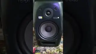 Krk  vxt 8 inch monitor speaker in aftermarket woofer