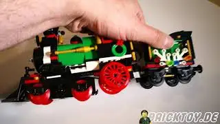 Lego Weihnachtszug 10254 mit PoweredUp motorisiert