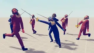 THE TEACHER UNITS  and FAN BEARER vs THE TEACHER UNITS | TABS - Totally Accurate Battle Simulator