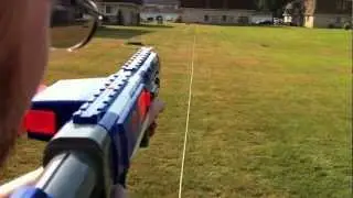 Nerf N-Strike Elite Rampage - Range Test (Stock)