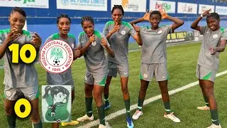 Nigeria Flamingos VS ANWFCC ALL Stars - FULL MATCH - 2025 FIFA U17 Women World Cup Qualifier Prep