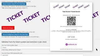Event Tickets and Ticket Scanner for WooCommerce - Options