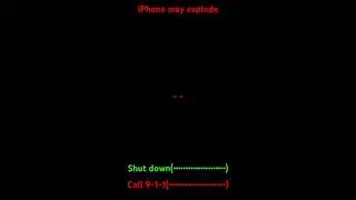 Warning ⚠️ your IPhone may explode #smartphone #explosion #iphone #apple